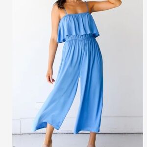 HYFVE Blue Jumpsuit Elegant Design Versatile Wear